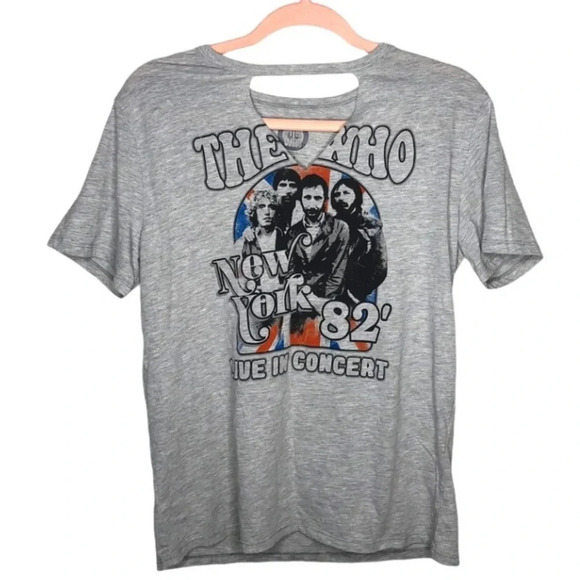 THE WHO New York Modern Graphic Concert Choker Rock & Roll T Shirt - Picture 6 of 6